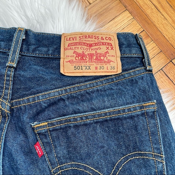 LEVIS 501xx “ RARE” Vintage Jeans Button Up Fly - Picture 5 of 10